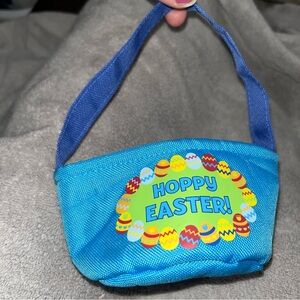 Build-a-Bear Hoppy Easter Basket Wild Blue Pretty RARE HTF NWOT BABW RETIRED